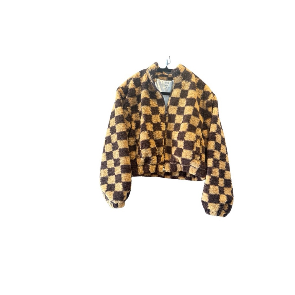 Beivy checkered bomber‎ jacket, size M, preloved check photos for measurements